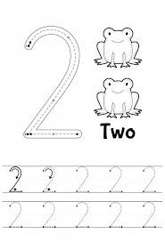 Number 2 Tracing Worksheets Preschool Number Worksheets Preschool Tracing Numbers Preschool