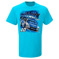 Men's Danica Patrick Light Blue Speed T-Shirt