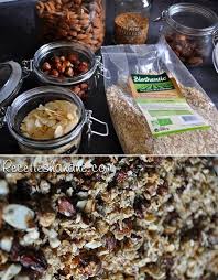 Granola Maison Aux Fruits Secs Et Au Miel Granola Maison Recettes De Cuisine Nourriture