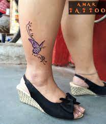 Billedresultat For Butterfly Tattoos On Leg Butterfly Leg Tattoos Butterfly Ankle Tattoos Butterfly Legs