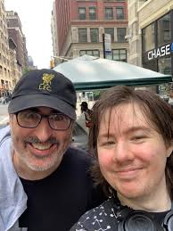 Met John Oliver at the WGA strike rally yesterday outside WBD HQ! Genuinely  swell guy! : r/pics