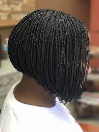 Pin By Braids By Tasha On Hair Braiding Bob Braids Hairstyles Hair Styles Micro Braids Styles
