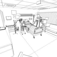 Recovery Room Sponsored Ad Room Recovery Industrial Environments Recovery Room Unity Asset Store Perspective Drawing Architecture