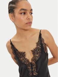 Herskind Abito da sera Nelly 5309370 Nero Regular Fit