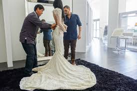 Viewed 2,130 times and sold for us$1,000 within 48 weeks. An Exclusive Look At Model Nicole Williams Michael Costello Wedding Dress Martha Stewart