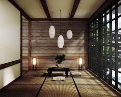 Room Japan Style Mock Up Interior Design 3d Rendering Interior Design Modern Living Room Home Studio Ideas