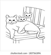 With the story of the books, kids can read like a big kid, and share the excitement of reading with younger children. Pete Cat Coloring Pages Stock Vector Royalty Free 1837361896