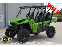 If you would like to get a quote on a new 2021 kawasaki teryx4™ use our build your own tool, or compare this utv to other sport utvs. New 2014 Kawasaki Teryx4 Le Candy Lime Green Utility Vehicles In La Marque Tx Mainland Cycle Center Llc Stock Cstm6377