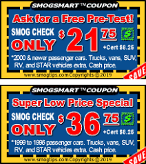 Live in the placer county or sacramento county area? Smog Check Burbank Coupons Promos From 17 95 In Ca
