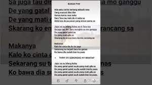 Lirik Lagu Youtube