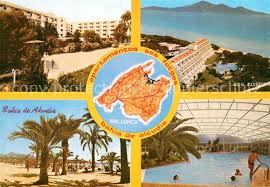 Für 30€ pro person ermöglicht ihnen unser tagespass den eintritt: Ak Ansichtskarte Bahia De Alcudia Aparthotel Ses Fotges Fliegeraufnahme Strand Hallenbad Bahia De Alcudia Nr Kn81200 Oldthing Ansichtskarten