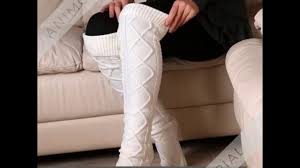 Over the knee knit socks that are too loose at the ankles, you will be forced to keep pulling them up. Over The Knee Knit Socks Zerostore Youtube