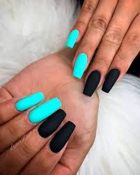 Nail designs toenails nail art designs colorful nail designs fabulous nails gorgeous nails love nails. The Most Beautiful Black Winter Nails Ideas Stylish Belles Mint Green Nails Green Nails Mint Nails