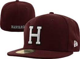 Harvard Crimson New Era 59fifty Basic Fitted Hat By New Era 35 99 Six Panel Construction With Eyelets Structured Fit Fitted Hats Basic Fits New Era 59fifty