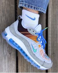 Finally A Shot Doing These Justice Nike Airmax 98 La Mezcla For All Personal Airmax98 Airmax98talk Basementa In 2020 Nike Air Max Sneakers Nike Sneakers
