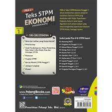 Stpm economy sem 3 textbook buku nota pendek latihan textbooks on carousell. Bumi Gemilang Stpm Penggal 2 Ekonomi