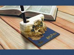 Omoshiroi block 3d memo pads novelty famious movie building block 3d note pad harry design (tree). Harry Potter Memo Pad Magically Reveals Embedded Hogwarts Castle The More You Use It Grape Japan