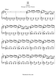 Yann tiersen spent much of his childhood at a college of music and dance where he learned to play piano and violin between the ages of 6 and 14. Ii Sheet Music Yann Tiersen From Tabarly Sheetmusic Free Com