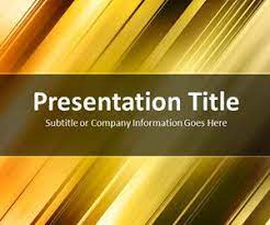 Slanted Bars Gold Powerpoint Template Powerpoint Templates Powerpoint Powerpoint 2010