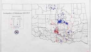 The oklahoma geological survey recently released an updated map of all the fault lines that snake around under oklahoma, a state that that has received plenty of so many of those earthquakes are happening in an area with few fault lines, which should raise a red flag. Geologist History Shows Oklahoma Earthquakes Not New Phenomenon