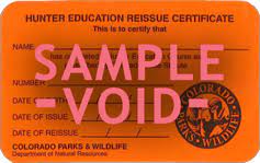 To replace a hunter education card, first, contact your twra regional office during normal business hours. Colorado Parks Wildlife Request Replacement Card