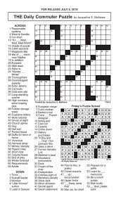 Solve it daily in this perfect crossword challenge! Naples Daily News Commuter Crossword Puzzle