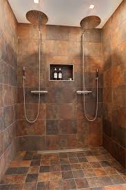 Take a moment to imagine what would be your shower area look like after your budget shower remodel. Shower With Dual Shower Heads A Rain Shower Head A Bench And Cubbies For Shampoo Description From Pint Modern Shower Design Shower Remodel Bathrooms Remodel