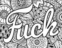 Print word coloring pages for free and color online our word coloring. Release Your Anger Midnight Edition An Adult Coloring Book With 40 Swear Words To Color And Relax Alexander James Amazon De Bucher
