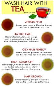 This easy diy herbal hair rinse will take your beauty routine to the next level and give you shiny, healthy hair with the natural power of herbs! Tea Rinses Have Become Popular Only Recently And There Are Commercial Hair Rinses Available Too Natural Rinses Are Alw Oily Hair Remedies Hair Tea Soften Hair