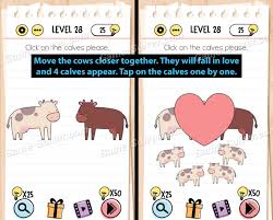 Under the books there's a piece of paper with the secret code 12358. Brain Test Level 28 Answers Game Solver