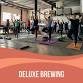 Yoga + Beer at Deluxe Brewing