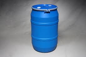This barrel has a removable lid and bung hole in the bottom. 55 Gallon Open Top Blue Poly Drum X Rated For Solids Reconditioned B Stephen Cooperage