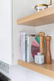 Get inspired by these open shelving ideas. The Floating Corner Shelves In Our Kitchen All The Details Driven By Decor