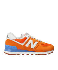 Adidas schuhe in orange bieten performance und style. New Balance Wl574 Damen Orange Blau Fvi2 Orange