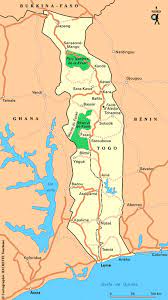 Carte Togo Plan Togo Routard Com