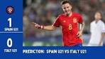 Spain U21 vs Italy U21: 1-0 - YouTube