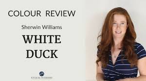 ↑ how does benjamin moore compare to sherwin williams? Colour Review Sherwin Williams White Duck Sw 7010 Youtube