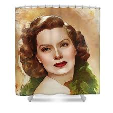 Brenda Joyce, Vintage Actress #1 Greeting Card by Esoterica Art Agency