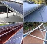 Aluminum Triangle Adjustable Angle Solar Panel Roof Mounting ...
