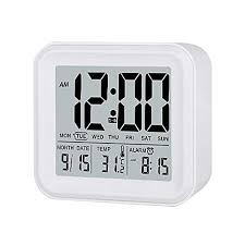 Connect and share knowledge within a single location that is structured and easy to search. Digital Nightlight Alarm Clock Bulit In Light Sensor Mythgeek Digital Alarm Clock Large Display Time Date Alarm Snooze Temperature 3 Weekday Alarm Setting White Buy Online In Bahamas At Bahamas Desertcart Com Productid 19583416
