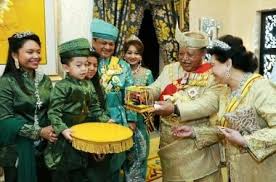 Three princes issued from the marriage: Pin On Royalty Malaysia