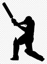 Bat ball clipart black and white. Cricket Ball Clipart Photos Cricket Player Silhouette Vector Png Download 1891120 Pinclipart
