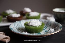 Kuih kosui is a nyonya kuih. Kuih Kosui Kue Lumpang 2 Flavors No Alkaline Water