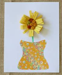Start adding pieces of tissue paper while the glue is still wet. Unique Paper Vase And Flower Craft For Kids Buggy And Buddy