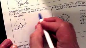 Arcs and chords math classroom secondary math geometry high school. Unit 10 Circles Homework 1 Parts Of A Circle Area And Circumference Answer Key Unit 10 Circles Homework 1 Answer Key