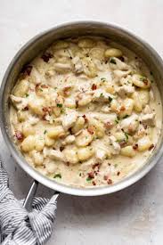 Chicken And Bacon Gnocchi Is The Perfect Comfort Food Gnocchi Recipes Bacon Gnocchi Recipes Recipes