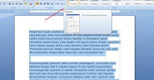 Maybe you would like to learn more about one of these? Cara Membuat Paragraf Atau Alenia Otomatis Di Ms Word Espada Blog