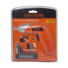 I used it hundreds of times, before it finally quit taking a charge. Black Decker 3 6v Lithium Screwdriver 10 Bit Set Kc3610 B5 Xcite Kuwait