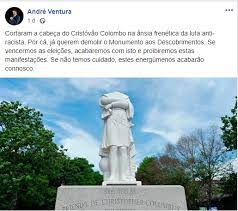 Maybe you would like to learn more about one of these? Fabian Figueiredo On Twitter Apoiantes Do Chega Criaram E Divulgaram Uma Peticao Para Derrubar O Padrao Dos Descobrimentos O Seu Lider O Dr Ventura Aparece Pouco Tempo Depois A Denunciar A Tentativa