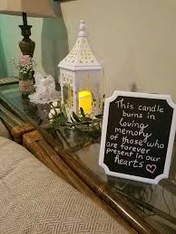 Wedding Reception Memorial Table Wedding Reception Memorial Wedding Reception At Home Memory Table Wedding